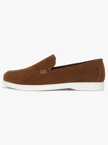 Image of Cantabil Casual Loafers Shoes for Men l Lightweight & Comfortable with Cushioned Insole PU Upper TPR Sole Lace-Up on Closure (P MFTW00139)
