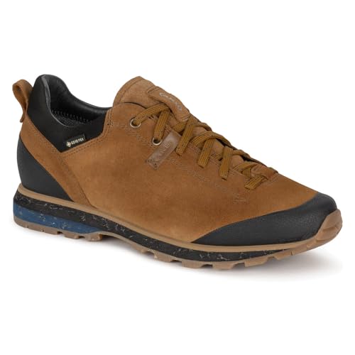 AKU Herren Bellamont 4 Suede GTX Schuhe, Rusty Brown-Blue, 46.5