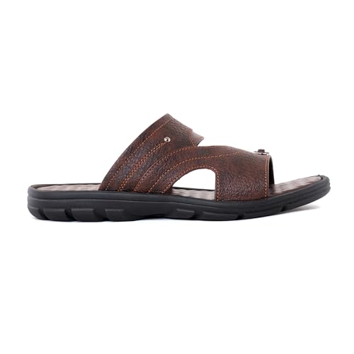 Image of Khadim's 3561274 Lightweight Durable Extra Soft Trendy Premium Stylish Casual Slip-On Sandals | Floaters For Men