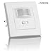 SEBSON® Detector de Movimiento Empotrable, Interior, LED Adecuado, Montaje en Pared, programable,...
