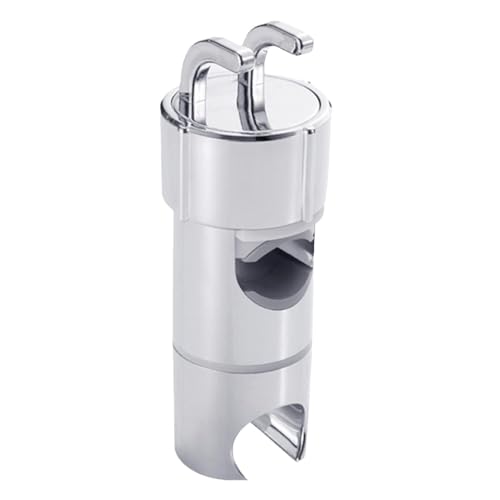 Hailerio Soporte de cabeza de ducha ajustable, soporte de cabeza de ducha de mano,Soporte de de ducha rotatable de 360 ​​grados | Soporte de gancho doble, sin soporte de cabezal de ducha de taladro,