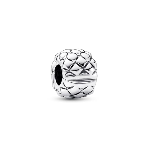 PANDORA Studded Clip Charm - Gift for Her - Compatible with PANDORA Moments - Sterling Silver Bracelet Charm - With Gift Box2