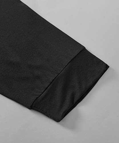 Latuza Women's Viscose Robes Long Sleeves Bathrobe with Pockets4