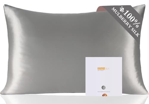 ZIMASILK Funda de Almohada Seda de Morera