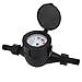Hamwesh Water Flow Meter, DN15 Drying Flow Meter with Magnetic Coupling Transmission for Indoor Use
