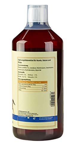 Luposan 33319 Hundefutter Lupo Derm Haut- und Haarkur 1000 ml