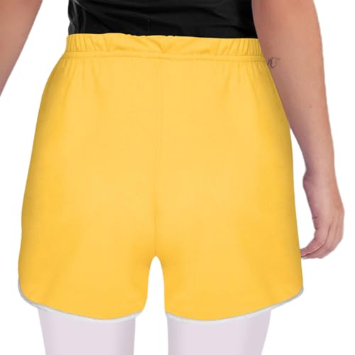 Moily Kids Girls Swim Shorts Floral Printed Elastic Waistband Loose Fit Sports Bottoms Swimwear2