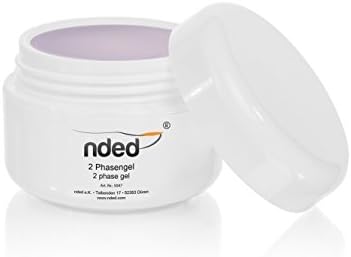 NDED Uv Gel Monophase Base Construction For False Nails 3 In 1 15 Ml Thick White