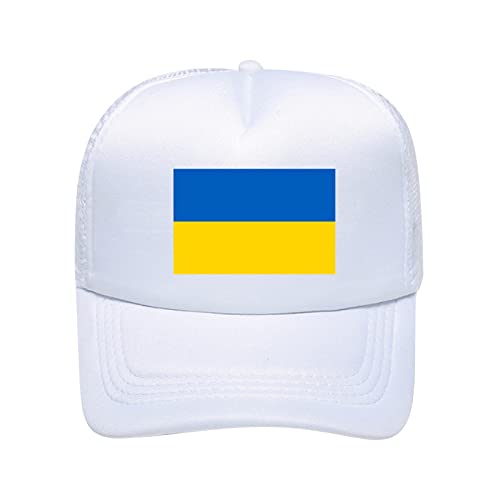 Jiraunvy Ukrainische Flagge Baseball Caps Hut Unisex Schirmmütze Baseballmütze Einstellbar Baseballcap für Damen und Herren Baseballkappe Lässige Mütze Frauen Männer Hat Cover