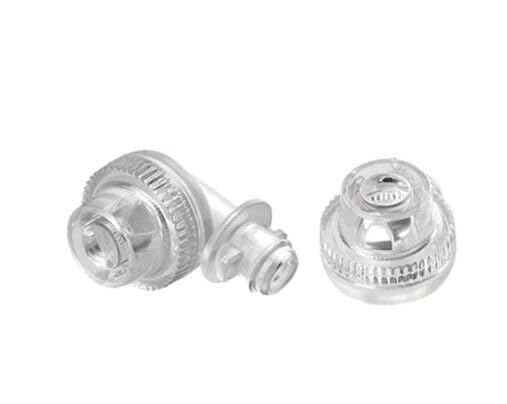 Interchangeable Milk Spout CX2 (2 Pieces) Jura #73618 for X, Giga Series, Clear