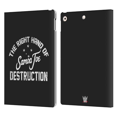 Étui portefeuille cuir iPad 10.2 compatible tablette Apple WWE