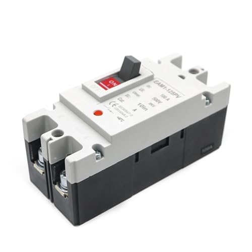 Interruptor de protección de sobrecarga MCCB con corte térmico magnético para DC 500V 7