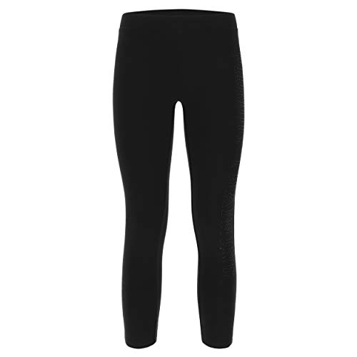 Leggings fille FREDDY avec inscription en mini-clous noirs pour un style mode au quotidien