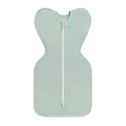 Image of Love to Dream Swaddle, Baby Sleep Sack, Swaddle Up Self-Soothing Swaddles for Newborns, Get Longer Sleeps, Snug Fit Helps Calm Startle Reflex, Lite 0.2 TOG Sleep Sack,Olive, 8-13lbs.
