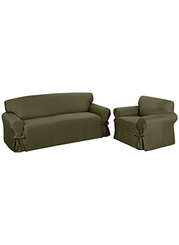 Madison Lucerne Chair Slipcover, Loden