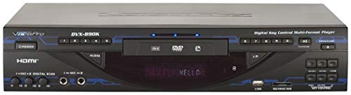 Brand New Vocopro Dvx-890k Pro Karaoke Dvd, Cd, Mp3, Cd+g, Divx Player