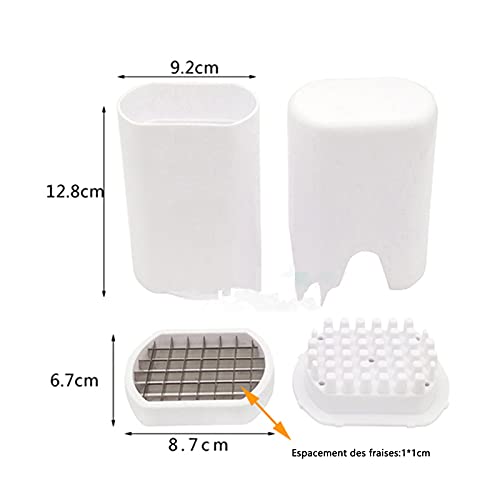 Aardappel Chipper Chip Cutter, Franse Fry Cutter, Perfecte Patat Aardappel Chips Cut, RVS Aardappel Chipper, Aardappel… - Image 8