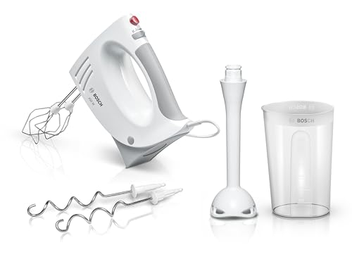 Bosch MFQ3540 – Batteur polyvalent avec plusieures accessoires – Puissance de 450 W – Couleur...