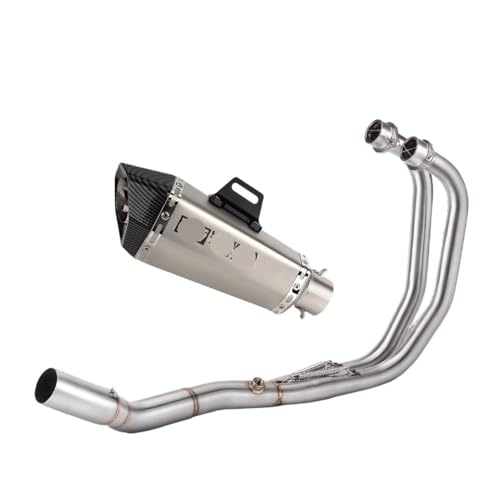Silencieux d'échappement moto haut de gamme, collecteur modifié YZF R3 MT03