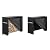 VIVOHOME 4ft Heavy Duty Indoor Outdoor Firewood Storage Log Rack with Cover Combo Set Black and 4ft Outdoor Firewood Storage Cover with Zipper and Hook Loop Tape (Log Rack not Included)