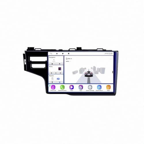 Radio Carplay 2 DIN con Pantalla Táctil de 4 Núcleos y Display Airplay