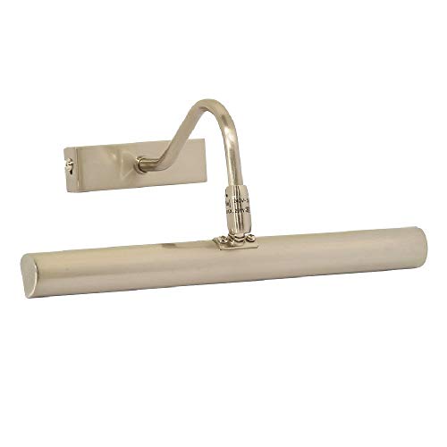 Antique Chrome Vintage Retro Picture & Mirror Light | Adjustable Head | 285mm Width | Rectangular Back Plate | 2 x G9 Lamps Required (Not Included)