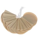 KYEQATY 300pcs Teebeutel für losen Blatttee 7,5 cm/3 Zoll Tee Filterbeutel Einweg -Teebeutel Leere Teebeutel mit Zeichnungsschnur Tee Bag für heimische Teehaus -Teegeschenke
