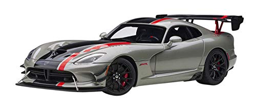 Modelo Autoart 2017 Viper ACR 1:18 Plata miniatura 1