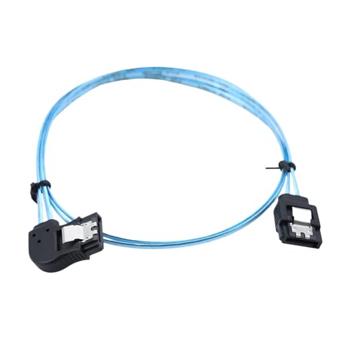 Cable de datos SATA 0.5 m con bloqueo lado izquierdo miniatura 6