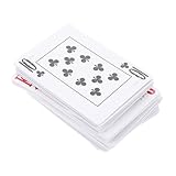 DONFAMDS 点字付き大判トランプ 盲人用支援補助具 ポータブルデッキ 独立性向上 エンタメ多用途対応