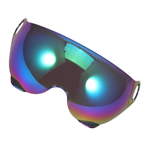 Toddmomy Lightweight Windproof Shield for Comfortable Long Rides Durable Replacement Lens for Enhanced Visibility and Optimized Aerodynamics