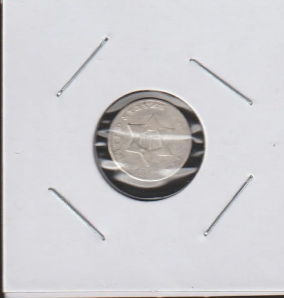 1852 P Silver Three Cent (90% Silver)