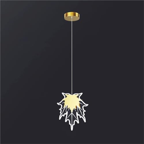 Pendant lamp maple leaf blanc 3000K architectural pour entrée de villa et hall