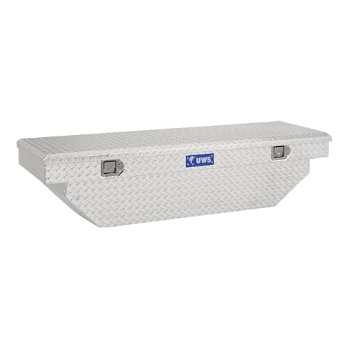 UWS EC10271 63-Inch Heavy-Wall Aluminum Angled Truck Tool Box, RigidCore Lid