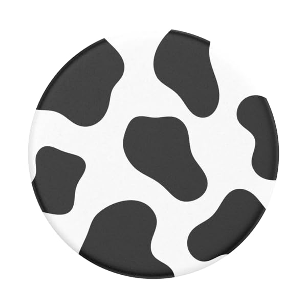 Image of PopSockets Adhesive Phone Grip, Holder- Cow Print