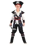 DEGUISE TOI Disfraz de corsario del mar niño - S 4-6 años (110-120 cm)