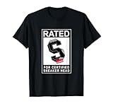 Clasificado S para gráfico Certificado de Cabeza Camiseta