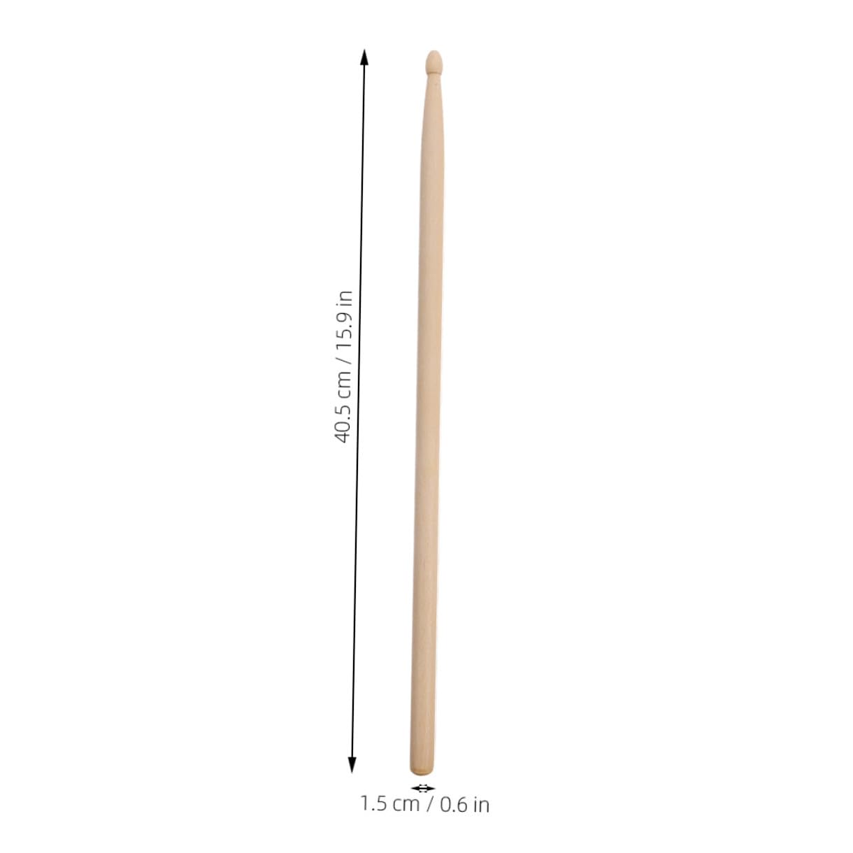 TOPBATHY 12paare Schlagzeugschlägel Holz-drumsticks für Schlagzeug und Perkussion für Üben und Unterricht Zubehör für Musikinstrumente