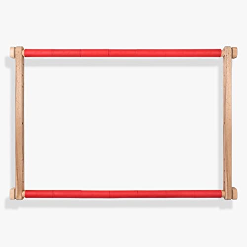 Needlework Frame, Embroidery Frame with Clips, Cross Stitch Frame, Tapestry Frame, Stitching Frame (40 x 56 cm)