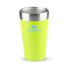 Stanley - Copo de cerveja isolado, copo empilhável Stay Chill de 473 ml, para bebidas quentes ou frias, Bright Lime