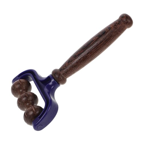 Mikinona Deep Tissue Relief Massage Roller Stick Wooden Tool for Face Body Portable Muscle Massager for Tired Muscles