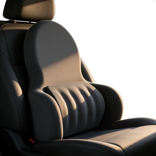 Coussin siège auto mousse mémoire oreiller dossier et support taille Rynzo