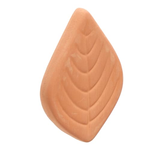 FUNOMOCYA Reusable Leaf Shaped Sugar Saver Terracotta Sugar Keeper for Home Kitchen Bakery Restaurant Keeps Soft Versatile Food Storage