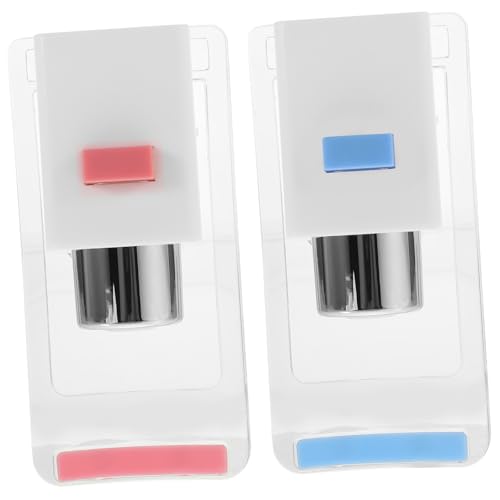 LIFKOME 2セット ウォーターディスペンサー蛇口 ロック付き冷温一体型交換用スピゴット オフィス浄水器タップ 設計便利注水口
