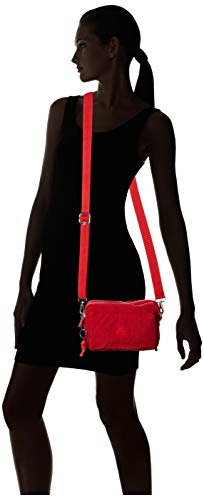 Image of Kipling Women's Abanu Medium Crossbody Bag, Lightweight, Adjustable Nylon Waist Pack with Multi-Compartment Zip Pockets