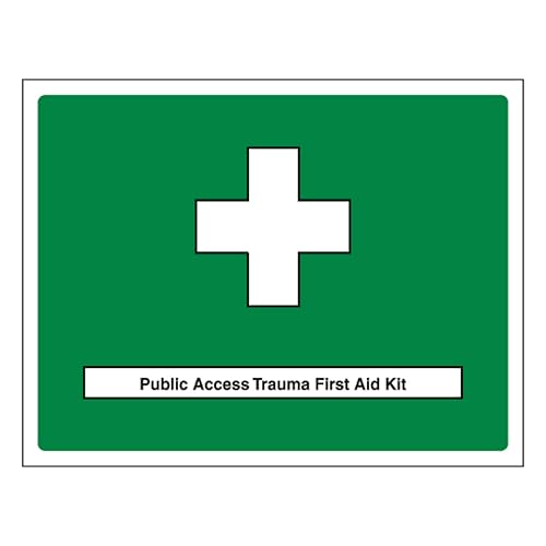 Kit de premiers secours évacuation nocturne - Vinyle autocollant pour ateliers et bureaux