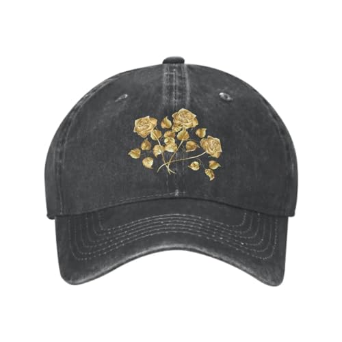 Casquette sport respirante et ombrage efficace en coton réglable Golden Rose