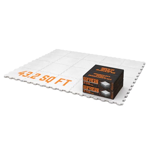 Potent Hockey Synthetic Ice Tiles (2 Boxes of 10 pcs Each - 43.2 SQ FT) | Easy-to-Install Skateable Ice Tiles for Hockey Training | Expandable Artificial Rink for Indoor and Outdoor Year-Round Skating