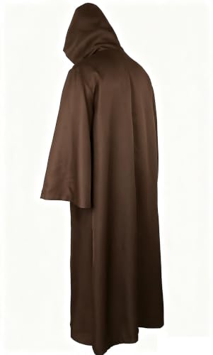 Image of GOLDSTITCH Men Hooded Robe Cloak Knight Fancy Cool Cosplay Costume