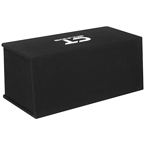Image of CT Sounds Dual 12 inch 2600W Loaded Tropo Series Ported Car Subwoofer Box - TROPO-2X12D4